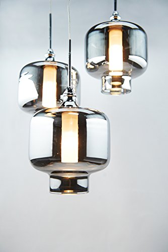 Höhenverstellbare LED Design HÄNGELEUCHTE VITREA / stilvoll und elegant / Blickfang für Ihr Zuhause