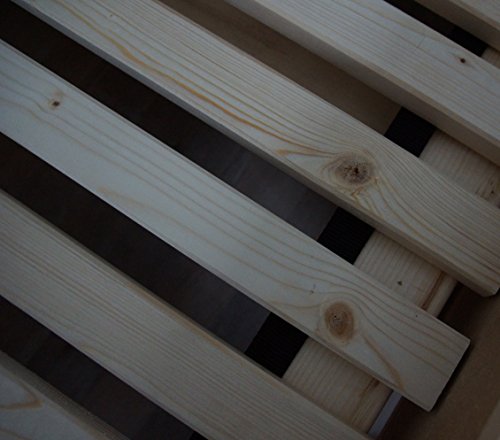 TUGA - Holztech Naturprodukt FSC 28 LEISTEN bis 250Kg in der Größe 180 x 200 cm ROLLROST Lattenrost Qualitätsarbeit aus Deutschland unbehandelt, frei von Chemie