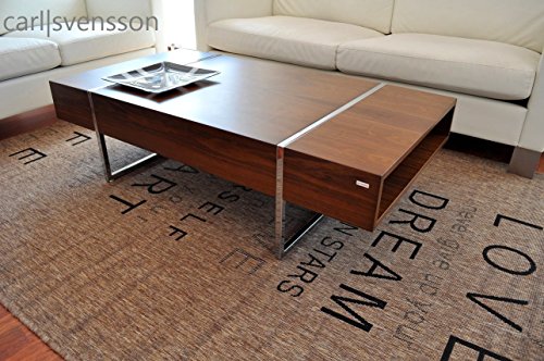 Design Couchtisch N-111 Nussbaum / Walnuss Carl Svensson