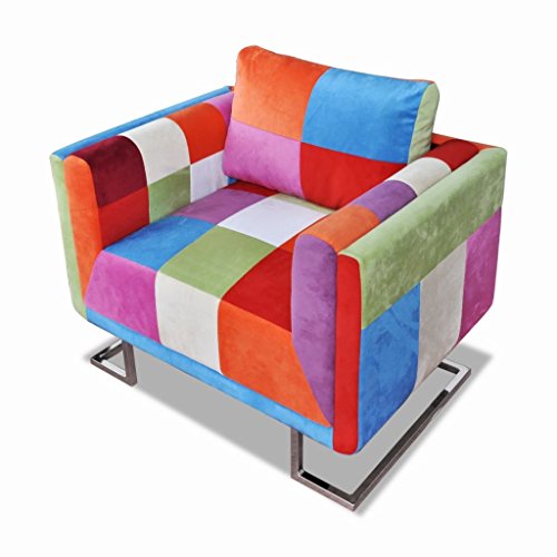 vidaXL Cube Sofa Lounge Wohnzimmerstuhl Couch Relaxsessel Armlehnstuhl Lehnstuhl