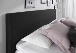 Breckle Boxspringbett 100 x 200 cm Classico Box mit Stauraum 500 Hollanda 1000 Gel Topper Gel Comfort