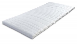 Breckle Memory 6 Visco Topper Belüftungskanälen 6 cm Visco Kern Bezug waschbar Gesamthöhe 7 cm – Grösse 160×200