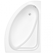 Hudson Reed Eckbadewanne – Badewanne aus Acryl in Weiß – 1500 x 1020 mm – Rechtsbündig – Inkl. Verkleidung